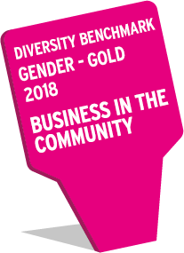Diversity Benchmark Gender - Gold 2018 Business in the community