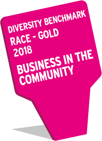 Diversity benchmark race - gold 2018 business in the community