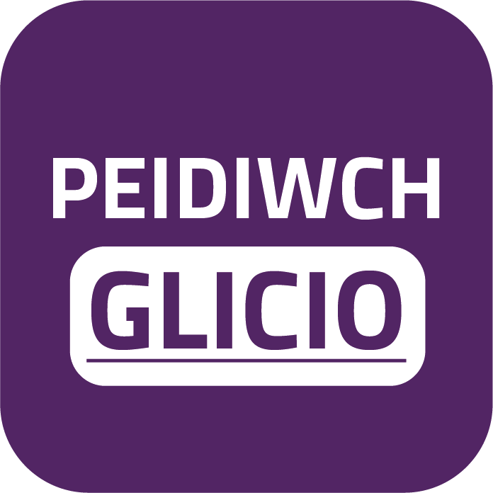 Peidiwch glicio