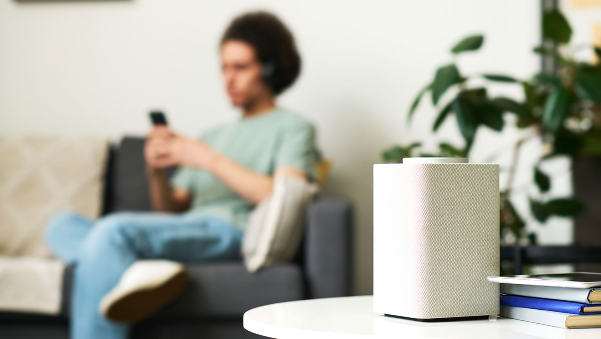 Internet-smart speaker