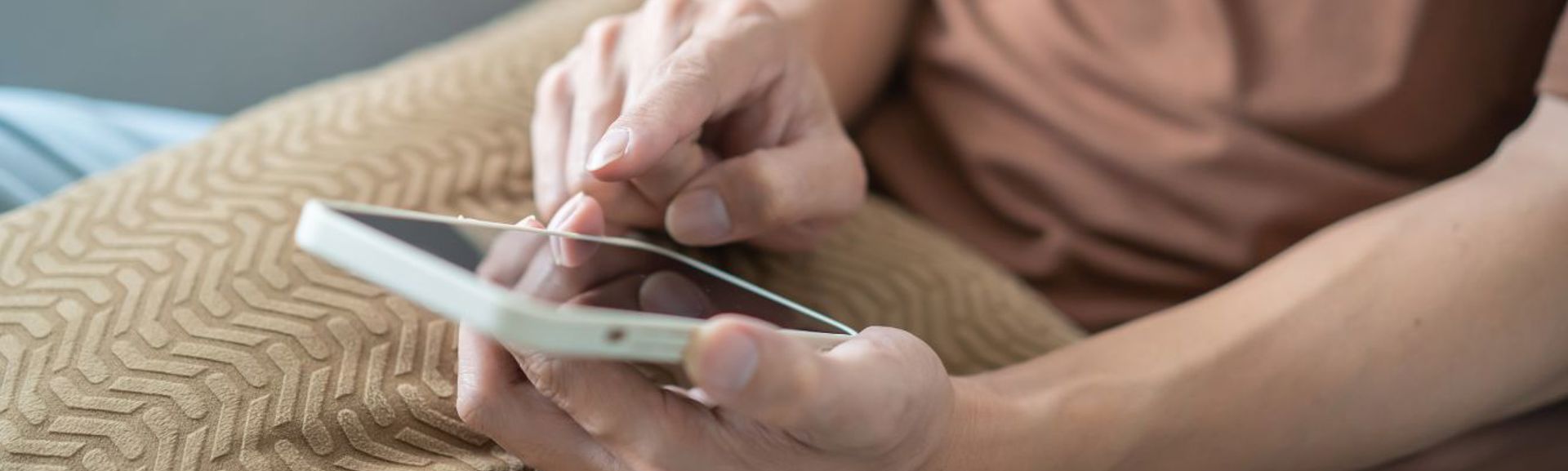Person on mobile
