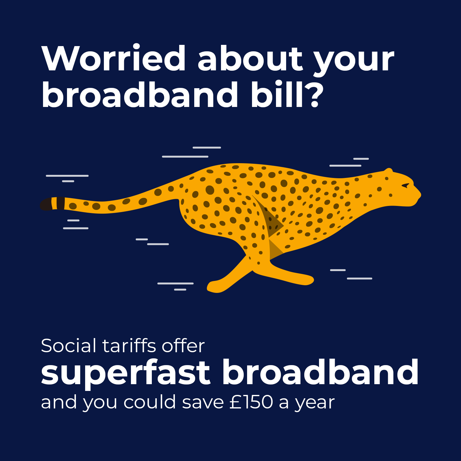Social tariffs offer superfast broadband