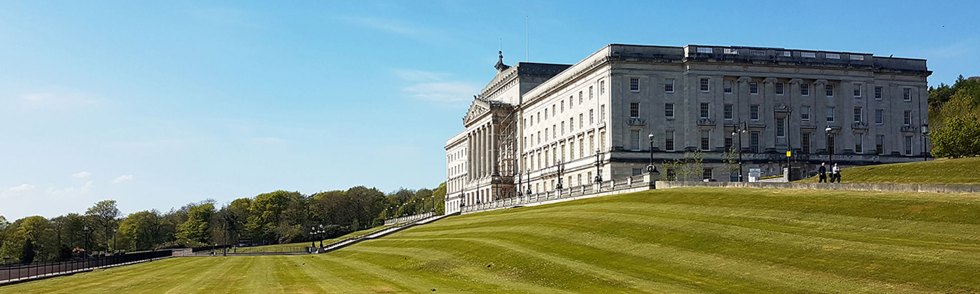 Stormont parliamentary buildings in Belfast