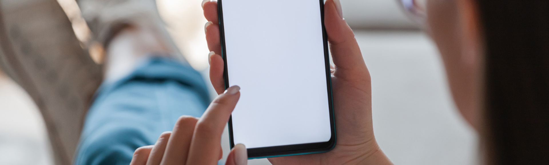Woman using a mobile phone