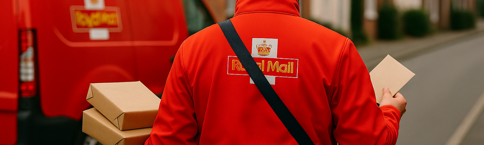 royal mail delivering Hero