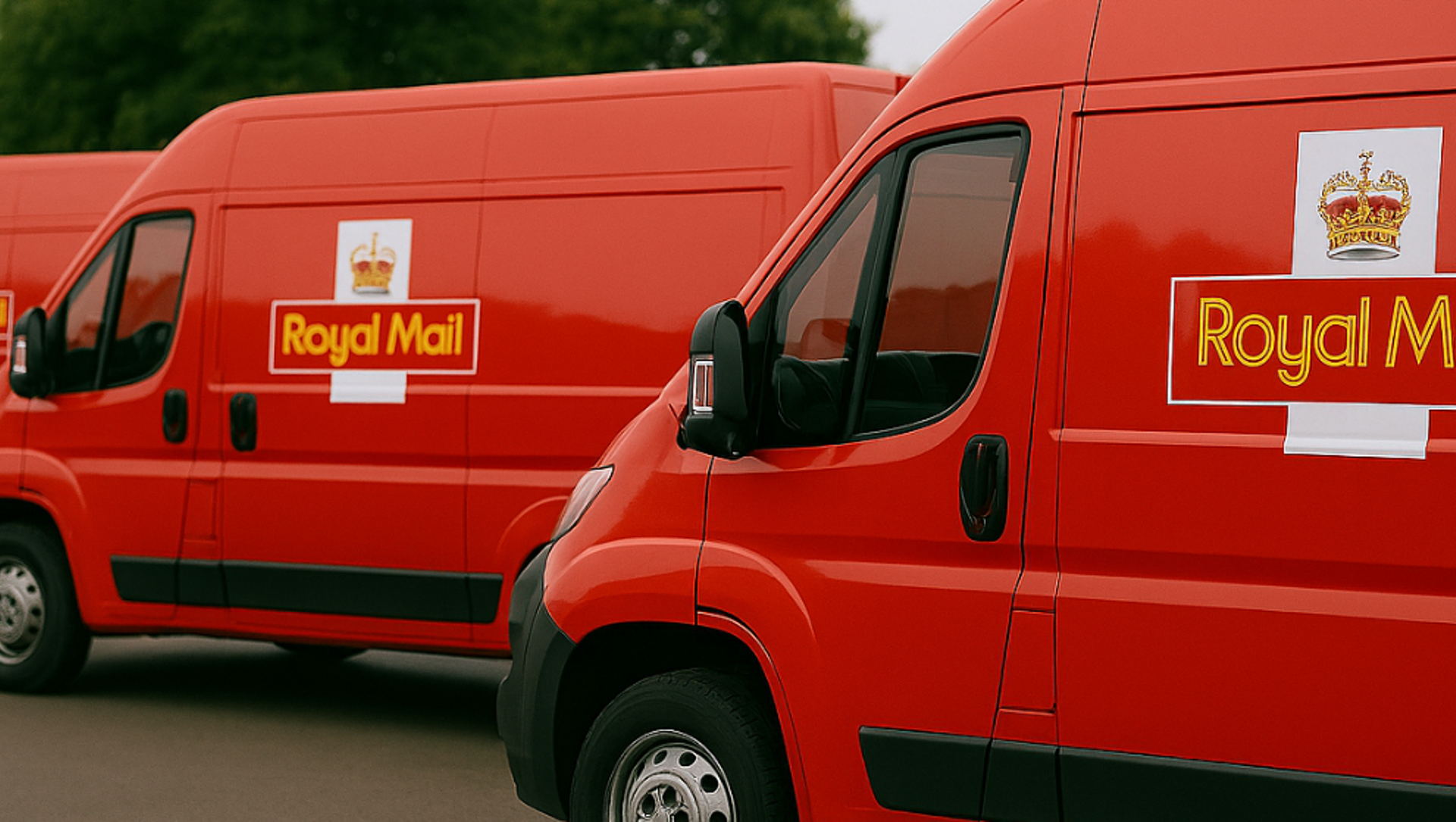 Royal Mail Vans Hero