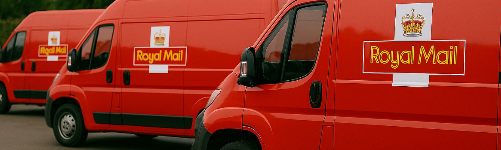 Royal Mail Vans Hero
