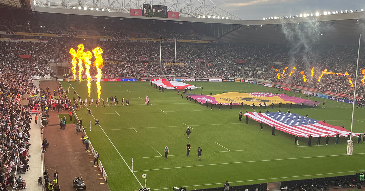 Ofcom behind the scenes of the Red Roses’ big rugby win