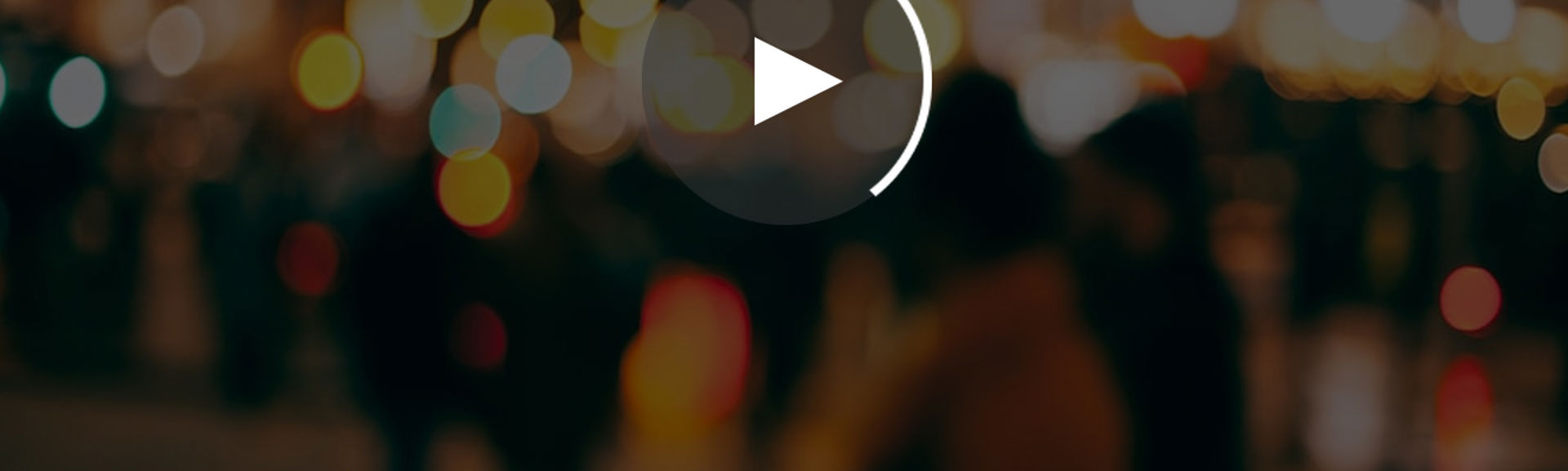 A streaming video with on-screen controls