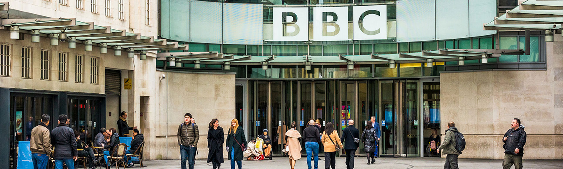 Exterior photo of BBC studios