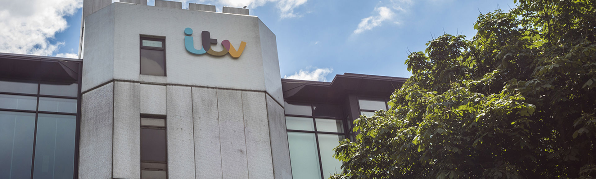 An exterior shot of ITV headquarters