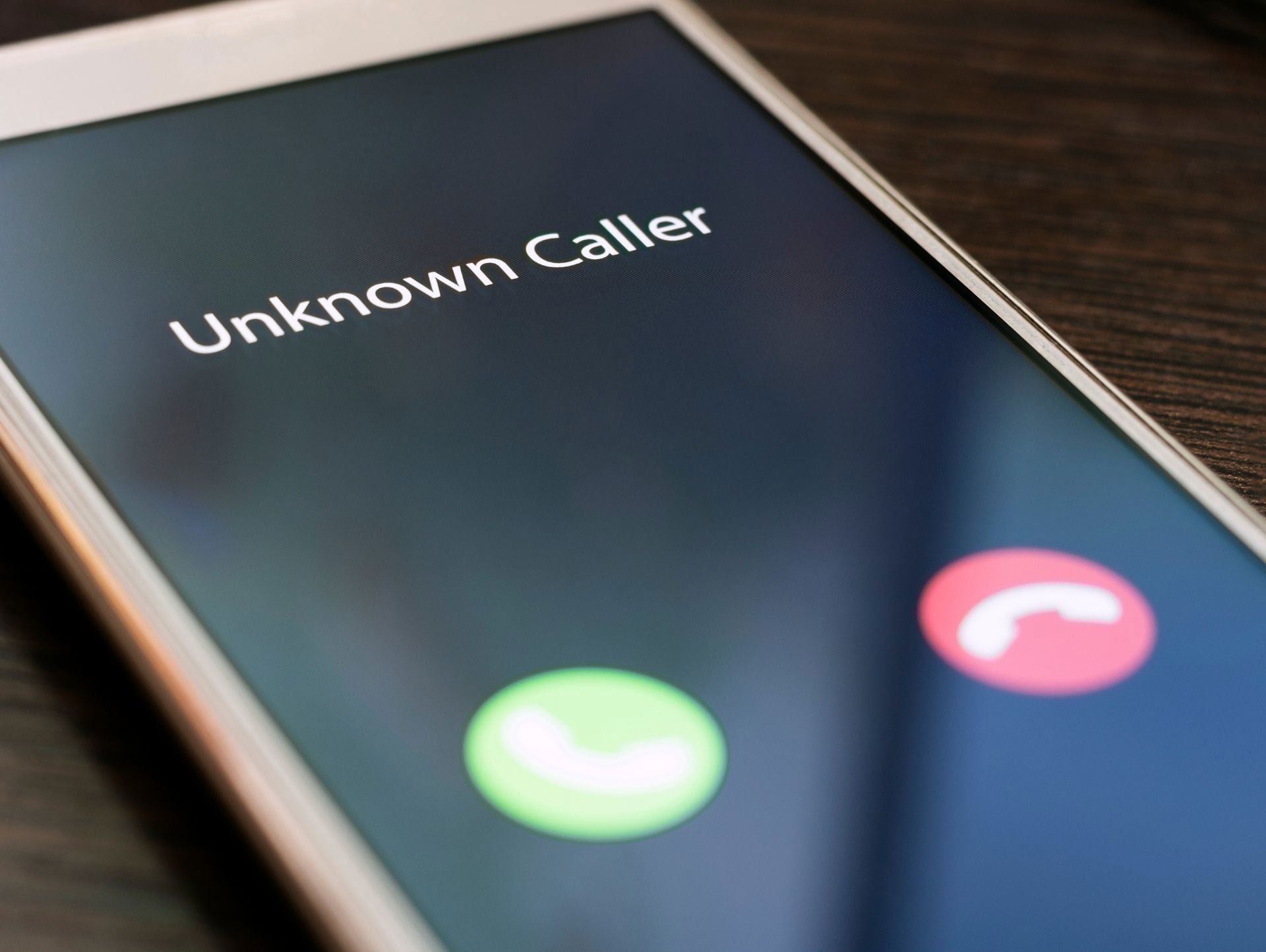 unknown caller homepage carousel