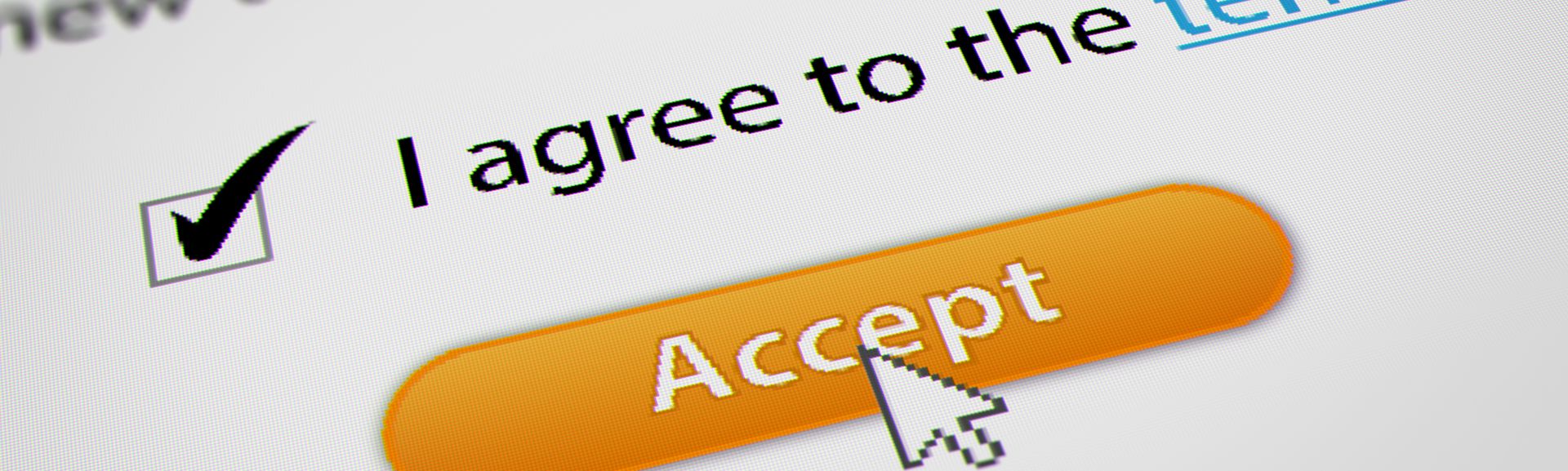 T&Cs on screen