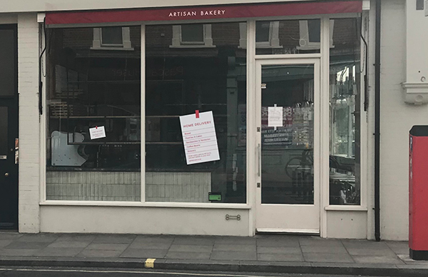 A bakery in south west London was another source of interference